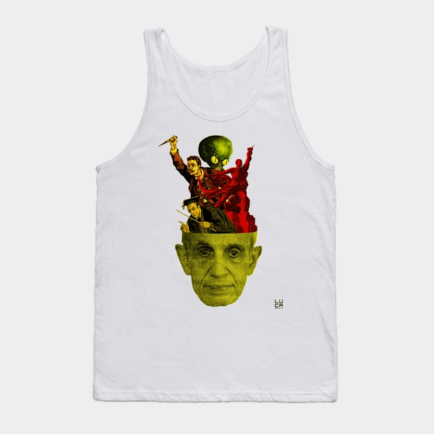 John Nash collage Tank Top by lucamendieta